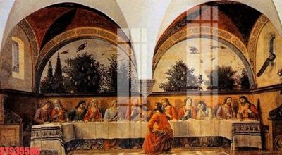 File PSD Tranh sơn dầu phương tây tổng hợp STS35506 (gốc) tách lớp chi tiết