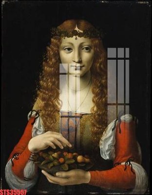 File in mica Tranh sơn dầu phương tây tổng hợp STS35557 (bản gốc) làm vách ngăn