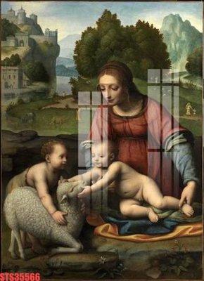 Tải file Tranh sơn dầu phương tây tổng hợp STS35566 (ảnh gốc) file AI/EPS