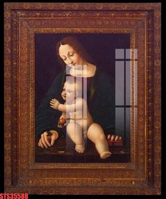 File tranh Tranh sơn dầu phương tây tổng hợp STS35588 (gốc) chủ đề thành phố