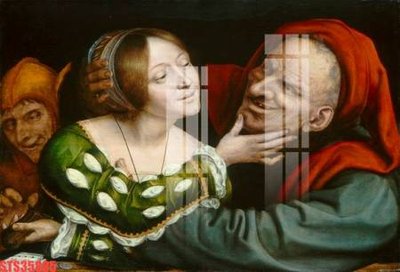 File ảnh Tranh sơn dầu phương tây tổng hợp STS35885 (gốc) cho trang trí nhà hàng