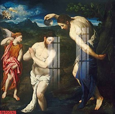 File PSD Tranh sơn dầu phương tây tổng hợp STS35926 (gốc) cho designer