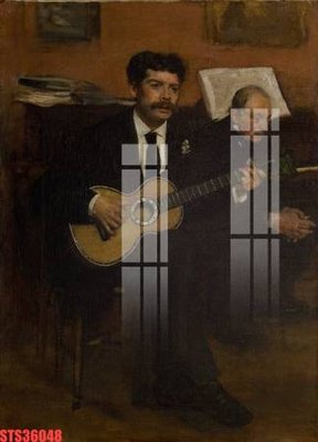 File PSD Tranh sơn dầu phương tây tổng hợp STS36048 (nguyên bản) cho thiết kế