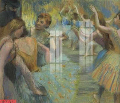 File gốc Tranh sơn dầu phương tây tổng hợp STS36134 (in mica) làm quà tặng