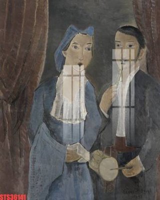 File in lụa Tranh sơn dầu phương tây tổng hợp STS36141 (tân cổ điển) Tranh sơn dầu phương tây tổng hợp STS36141