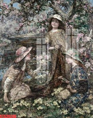 File gốc Tranh sơn dầu phương tây tổng hợp STS36246 (cho in 3D) độc đáo