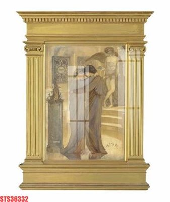 Mua file gốc Tranh sơn dầu phương tây tổng hợp STS36332 (PSD) tại Filetranh.com