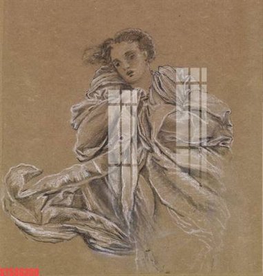 Ảnh gốc file in lụa Tranh sơn dầu phương tây tổng hợp STS36359 chi tiết