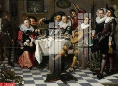 Hình ảnh gốc Tranh sơn dầu phương tây tổng hợp STS36917 (để in khổ lớn)