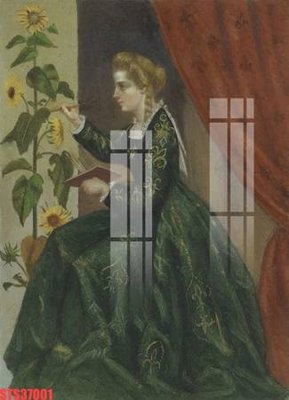 File PSD Tranh sơn dầu phương tây tổng hợp STS37001 (bản gốc) cho nhà in