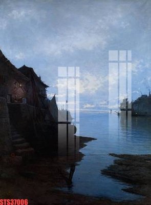 File PSD Tranh sơn dầu phương tây tổng hợp STS37006 (bản gốc) độ phân giải cao