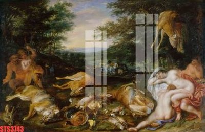 Tải file gốc Tranh sơn dầu phương tây tổng hợp STS3743 (bản PSD) gốc