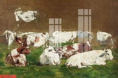 Download file tranh Tranh sơn dầu phương tây tổng hợp STS37596 (file gốc PSD)