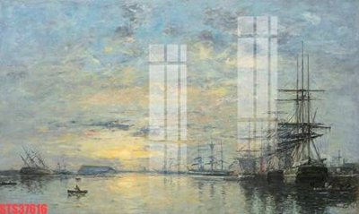 File tranh gốc in trần nhà Tranh sơn dầu phương tây tổng hợp STS37616 3D