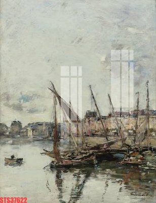 File in trần Tranh sơn dầu phương tây tổng hợp STS37622 (bản gốc) hoa văn