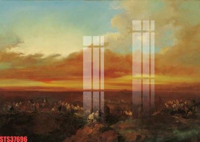 File ảnh Tranh sơn dầu phương tây tổng hợp STS37696 (gốc) in PP, decal