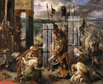 Ảnh gốc Tranh sơn dầu phương tây tổng hợp STS37722 (độ nét cao) in mica