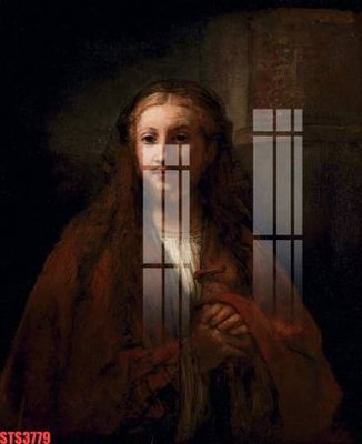 File tranh Tranh sơn dầu phương tây tổng hợp STS3779 (bản gốc) in lụa 5D