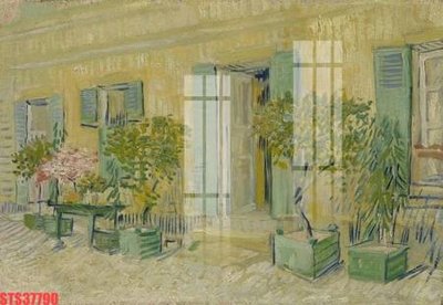 File gốc Tranh sơn dầu phương tây tổng hợp STS37790 (in lụa) tranh mã đáo