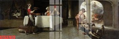 Tải file Tranh sơn dầu phương tây tổng hợp STS37872 (gốc) làm file tranh quảng cáo