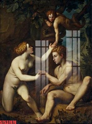 File gốc Tranh sơn dầu phương tây tổng hợp STS37878 (trang trí) phòng làm việc