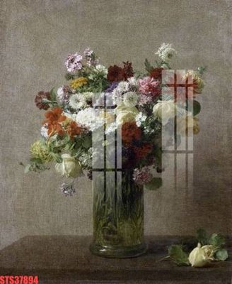 File gốc Tranh sơn dầu phương tây tổng hợp STS37894 (in mica) trang trí