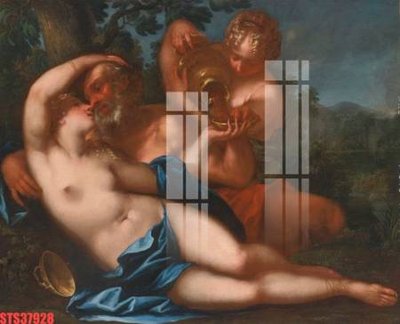 Download file Tranh sơn dầu phương tây tổng hợp STS37928 (chất lượng in ấn)