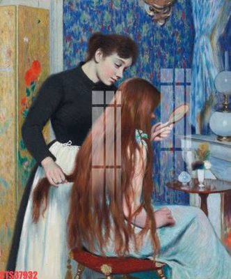 File gốc in mica Tranh sơn dầu phương tây tổng hợp STS37932 chất lượng