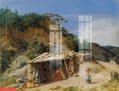 File gốc Tranh sơn dầu phương tây tổng hợp STS37994 (in lụa) hoa văn cổ điển