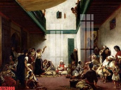 File ảnh Tranh sơn dầu phương tây tổng hợp STS3806 (gốc) in biển hiệu