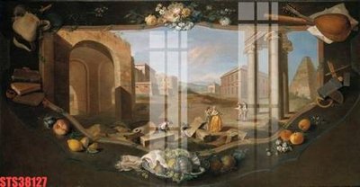 Tải file Tranh sơn dầu phương tây tổng hợp STS38127 (ảnh gốc) in gạch 3D