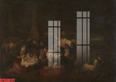 Tải về hình ảnh gốc Tranh sơn dầu phương tây tổng hợp STS38177 sắc nét