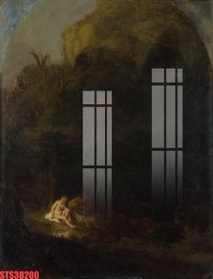 Tải file Tranh sơn dầu phương tây tổng hợp STS38200 (gốc) làm file thiết kế