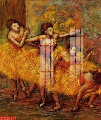 File in trần Tranh sơn dầu phương tây tổng hợp STS38247 (bản gốc 3D) sống động