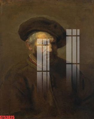 File gốc Tranh sơn dầu phương tây tổng hợp STS3825 (in lụa) trang trí tường