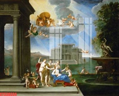 Tải file Tranh sơn dầu phương tây tổng hợp STS38334 (gốc) in ấn ngay lập tức