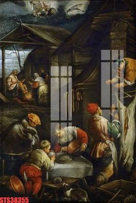 File gốc Tranh sơn dầu phương tây tổng hợp STS38355 (in mica) làm quà tặng