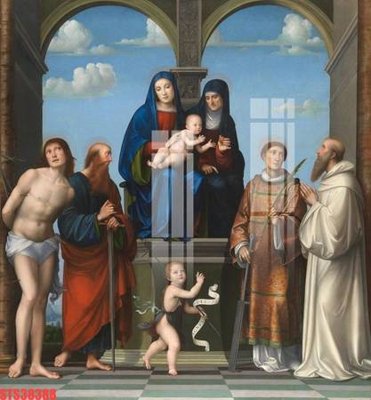 Tải file Tranh sơn dầu phương tây tổng hợp STS38388 (gốc) để in ấn ngay