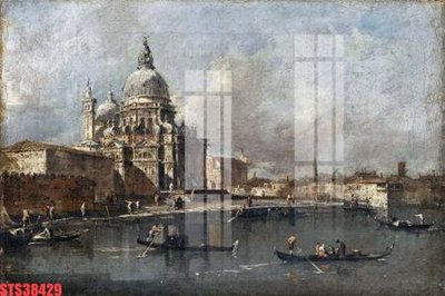 File gốc Tranh sơn dầu phương tây tổng hợp STS38429 (in lụa) họa tiết 3D