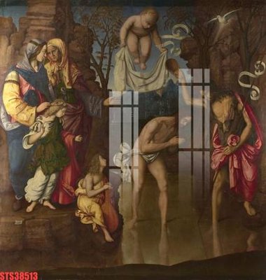 Mua file tranh gốc Tranh sơn dầu phương tây tổng hợp STS38513 tại Filetranh.com