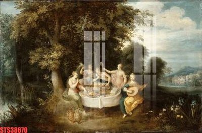 File tranh Tranh sơn dầu phương tây tổng hợp STS38670 (bản gốc) treo tường