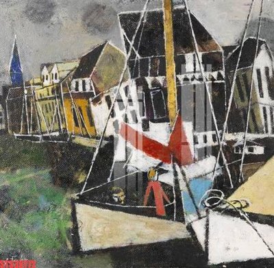 File gốc Tranh sơn dầu phương tây tổng hợp STS38772 (in lụa) trang trí tường