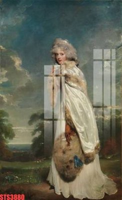 File ảnh Tranh sơn dầu phương tây tổng hợp STS3880 (gốc) in standee