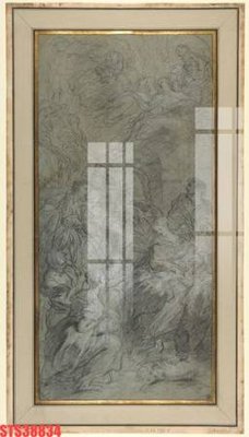 Download file tranh PSD Tranh sơn dầu phương tây tổng hợp STS38834 để chỉnh sửa