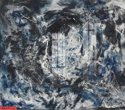 Download file gốc Tranh sơn dầu phương tây tổng hợp STS38874 (in lụa) hoa lá