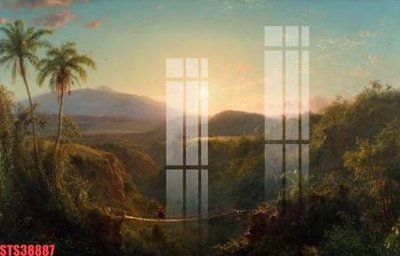 File PSD Tranh sơn dầu phương tây tổng hợp STS38887 (bản gốc) cho nhà in