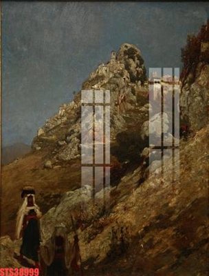 File tranh Tranh sơn dầu phương tây tổng hợp STS38999 (gốc) chủ đề động vật