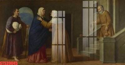 File ảnh Tranh sơn dầu phương tây tổng hợp STS39045 (gốc) cho trang trí nhà hàng