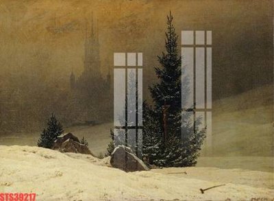 File gốc Tranh sơn dầu phương tây tổng hợp STS39217 (in lụa) tranh mã đáo