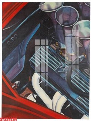 File gốc Tranh sơn dầu phương tây tổng hợp STS39284 (in tráng gương) nghệ thuật